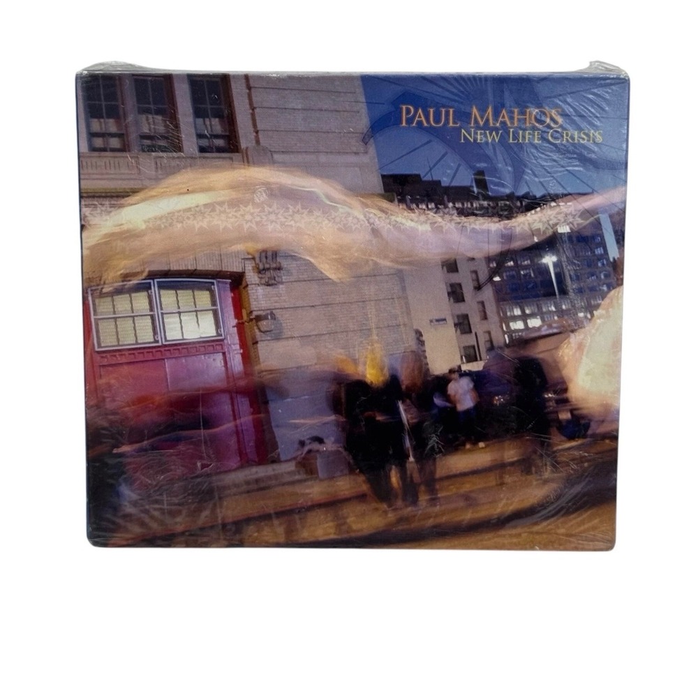Paul Mahos: New Life Crisis (CD DVD 2005) Factory Sealed Alternative Rock 2-Disc